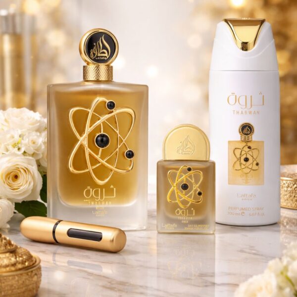 Gift Set Tharwah Gold | Lattafa